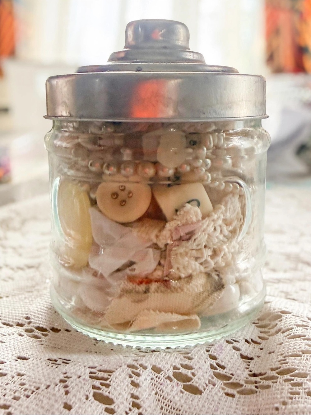 Vintage Inspired Treasure Jar